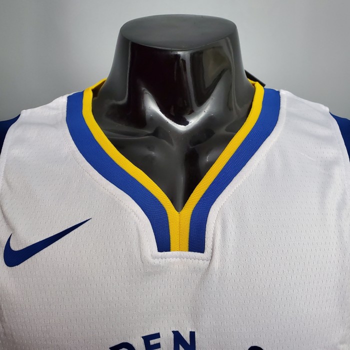 Klay Thompson Golden State Warriors Swingman Jersey White
