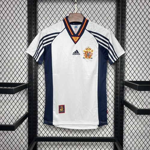 Spain Away Retro Jersey 1998