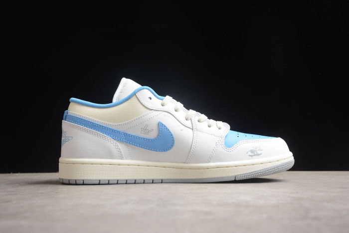 Air Jordan 1 Low Se Wmns Just Skate University Blue FJ7219 441