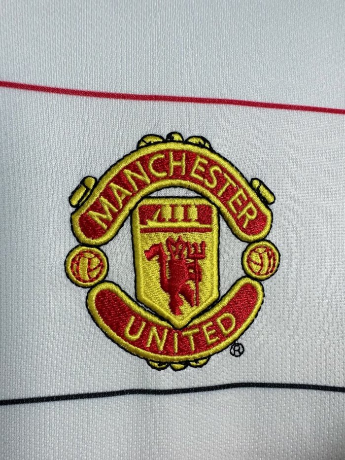 Manchester United Away Long Sleeve Retro Jersey 2003/05