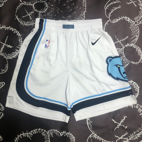 Memphis Grizzlies Swingman Shorts  White 20/21  Icon Edition