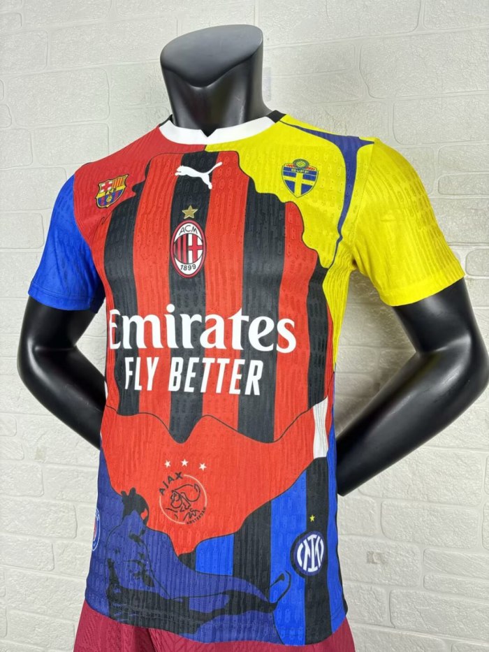 AC Milan Ibrahimović Man Player Jersey 25/26