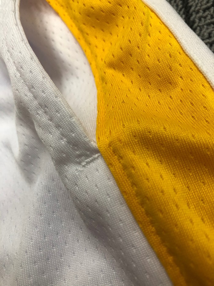 Golden State Warriors  Swingman Shorts  White  Statement Edition  18/19