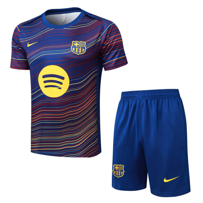 Barcelona Training Short Sleeve Suit 25/26