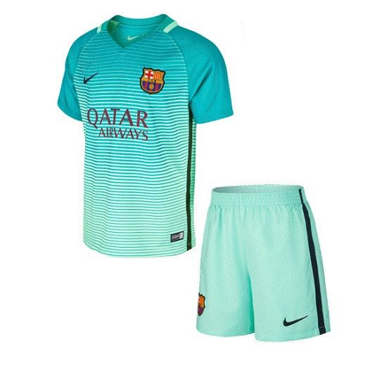 Barcelona Retro Third Away Short Sleeves Adult Suit 2016/17