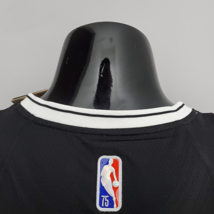 Seth Curry Brooklyn Nets 75th Anniversary Swingman Jersey Black