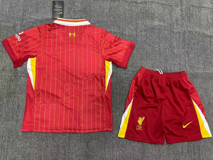 Liverpool Home Kids Suit 24/25 - CHAMPIONS 20