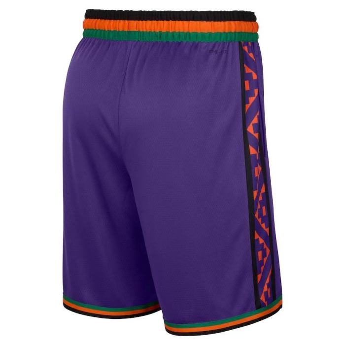 Phoenix Suns Basketball Shorts City Edition Purple 24/25
