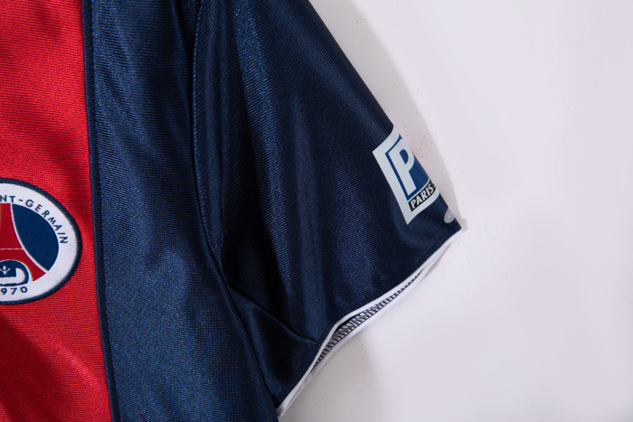 Paris Saint Germain Home Retro Jersey 2001/02