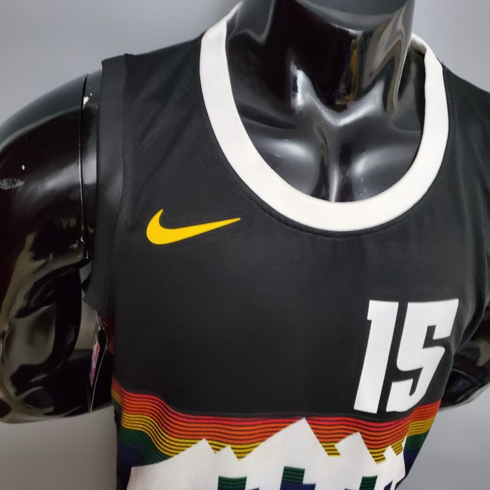 Nikola Jokic Denver Nuggets City Edition Swingman Jersey Black