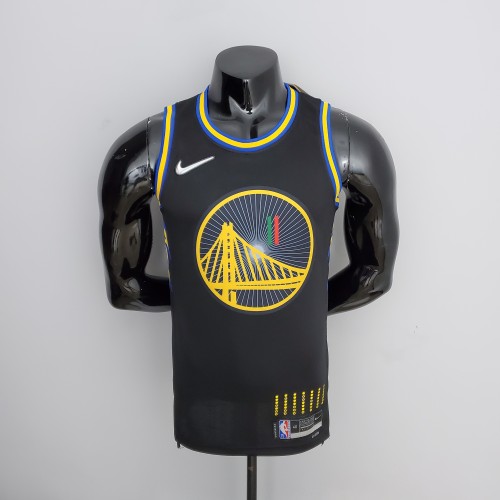 Klay Thompson Golden State Warriors 75th Anniversary Swingman Jersey Mexico Edition Black