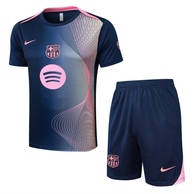 Barcelona Training Short Sleeve Suit 25/26
