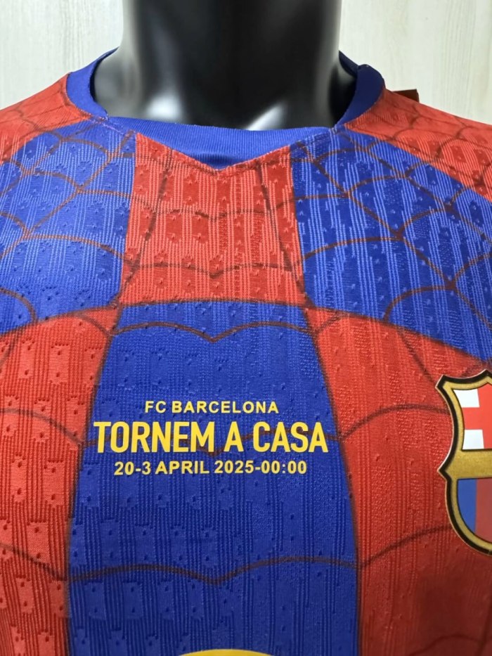 Barcelona Spider Special Player Man Jersey 26/27