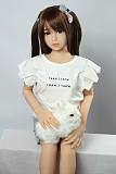 AXBDOLL 100cm貧乳 A09ヘッド ロリータ系ラブドール TPE製 お口の開閉機能選択可能
