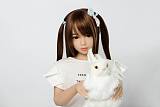 AXBDOLL 100cm貧乳 A09ヘッド ロリータ系ラブドール TPE製 お口の開閉機能選択可能