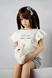 AXBDOLL 100cm貧乳 A09ヘッド ロリータ系ラブドール TPE製 お口の開閉機能選択可能