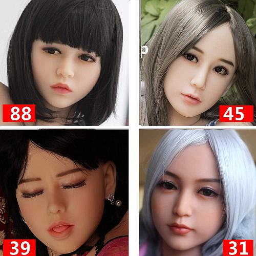WMDOLL 頭のみ リアルラブドールのヘッド 等身大 ボルトM16