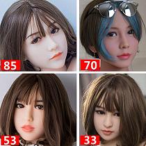 WMDOLL 頭のみ リアルラブドールのヘッド 等身大 ボルトM16