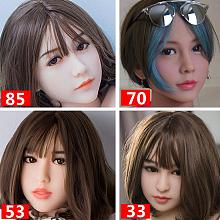WMDOLL 頭のみ リアルラブドールのヘッド 等身大 ボルトM16