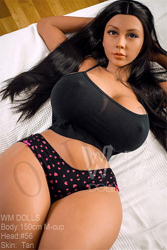 WMDOLL #56ヘッド 欧米タイプTPEラブドール 掲載画像ボディ150cm Mカップ