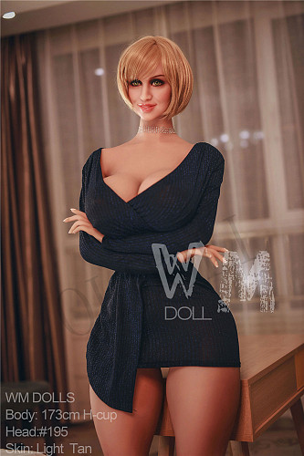 WMDOLL 欧米タイプ  #195ヘッド 掲載画像173cm Hカップ TPEラブドール