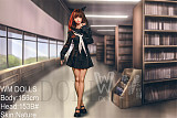 wmdoll #153Bヘッド 156cm Bカップ tpeラブドール リアルドール 等身大 ダッチワイフ