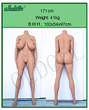 Jarliet #56ヘッド  Vicky 171cm Mカップ TPEラブドール リアルドール 等身大 ダッチワイフ