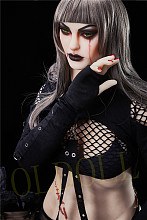 Irontechdoll 168cm Cカップ Mia Halloween Styleヘッド tpeラブドール