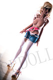 wmdoll 欧米仕様 TPEリアルラブドール #24ヘッド 140cm Aカップ