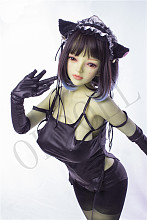 AXBDOLL 140mバスト大  #A85ヘッド 緑肌色 ラブドール  TPEリアルドール 等身大 新骨格 ダッチワイフ ロリ系