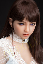 Sanhui doll シームレス 頭と体一体式 フルシリコン製ラブドール 160cm Ｄカップ 8番ヘッド