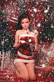 wmdoll クリスマス #3ヘッド シリコン頭+tpe体 165cm Eカップ TPEリアルラブドール