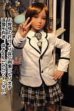 AXBDOLL 日焼け色 130mバスト小  #A56ヘッド ラブドール  TPEリアルドール 等身大 新骨格 ダッチワイフ ロリ系