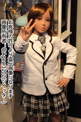 AXBDOLL 日焼け色 130mバスト小  #A56ヘッド ラブドール  TPEリアルドール 等身大 新骨格 ダッチワイフ ロリ系
