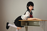 AXBDOLL #A93 掲載画像130CM バスト平らボディ TPEラブドール  リアルドール 等身大 新骨格 ダッチワイフ ロリ系