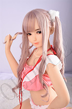 【最新関節指とリアルメイク塗装無料】AXBDOLL 140mバスト小  #A84ヘッド ラブドール  TPEリアルドール 等身大 新骨格 ダッチワイフ ロリ系