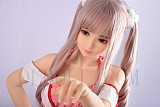 【最新関節指とリアルメイク塗装無料】AXBDOLL 140mバスト小  #A84ヘッド ラブドール  TPEリアルドール 等身大 新骨格 ダッチワイフ ロリ系