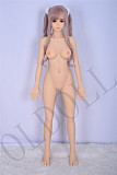 【最新関節指とリアルメイク塗装無料】AXBDOLL 140mバスト小  #A84ヘッド ラブドール  TPEリアルドール 等身大 新骨格 ダッチワイフ ロリ系