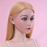 MZRDOLL シリコン製ヘッドのみ ラブドールの頭のみ 睫毛と眉毛が植毛あり