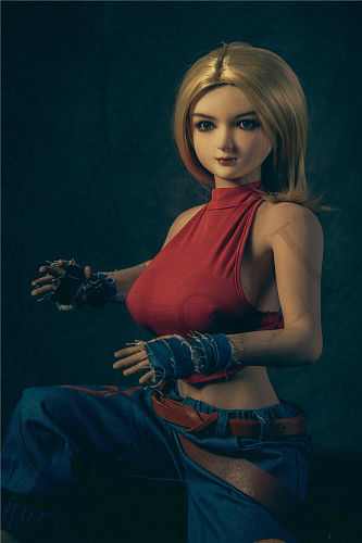 Qita Doll ブルー・マリーコスプレ 100cm Dカップ ＃2ヘッド ラブドール リアルドール ダッチワイフ 等身大 