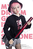 WAXDOLL  シリコン頭＋TPE体 165cm Gカップ#云夕(ユウ)  睫毛と眉毛植毛加工あり 等身大リアルラブドール