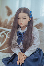 WAXDOLL  シリコン頭＋TPE体 108cm バスト平 #Molly  睫毛と眉毛植毛加工あり 等身大リアルラブドール