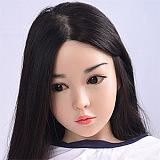WAXDOLL  シリコン頭＋TPE体 165cm Gカップ #彦(ヒコ)  睫毛と眉毛植毛加工あり 等身大リアルラブドール