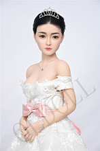 WAXDOLL  シリコン頭＋TPE体 130cm Aカップ #夏子(ナツ)  睫毛と眉毛植毛加工あり 等身大リアルラブドール