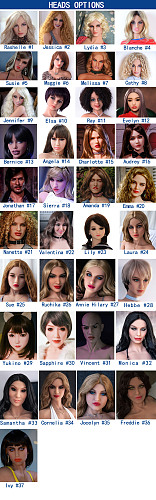 HRDOLL ヘッドのみ 頭 TPEラブドール リアルドール 等身大 ダッチワイフ