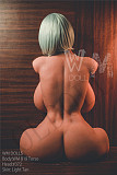 wmdoll トルソー B19  #372ヘッド  89cm 爆乳 上半身ドール 三つヴァギナ付き 腕無し  欧米タイプラブドール