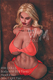 wmdoll 欧米仕様 トルソー B19  #360ヘッド  89cm 爆乳 上半身ドール 三つヴァギナ付き 腕無し