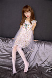 OLDOLLオリジナルドール ＃NO.2 ヘッド 瞑り目タイプ 136cm Aカップ貧乳 シリコンヘッド＋TPEボディ  ロリ系等身大リアルラブドール