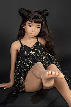 AXBDOLL #C46  120cm MOMOちゃん 小麦肌 TPEラブドール  リアルドール 等身大 新骨格 ダッチワイフ ロリ系