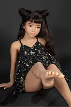 AXBDOLL #C46  120cm MOMOちゃん 小麦肌 TPEラブドール  リアルドール 等身大 新骨格 ダッチワイフ ロリ系